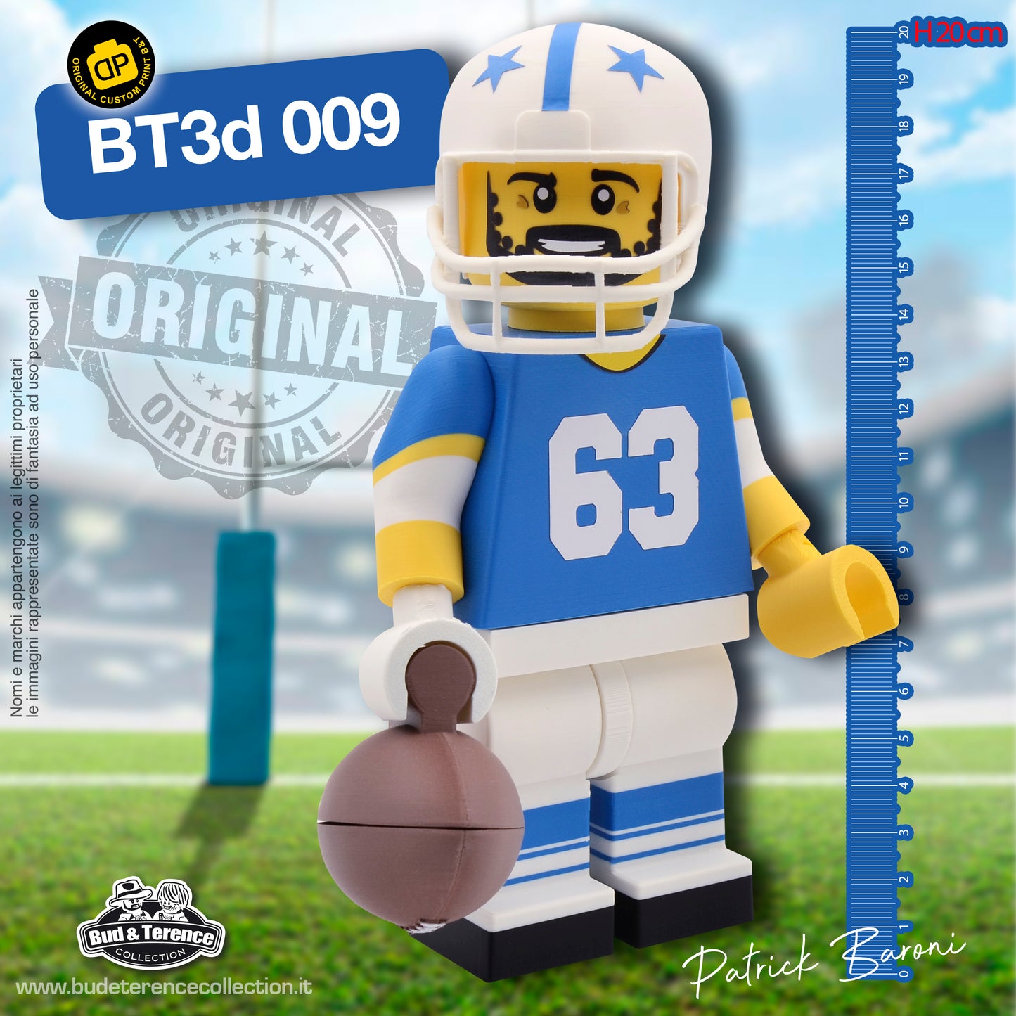 BT3d 009 - Maxifigura 3d Bulldozer