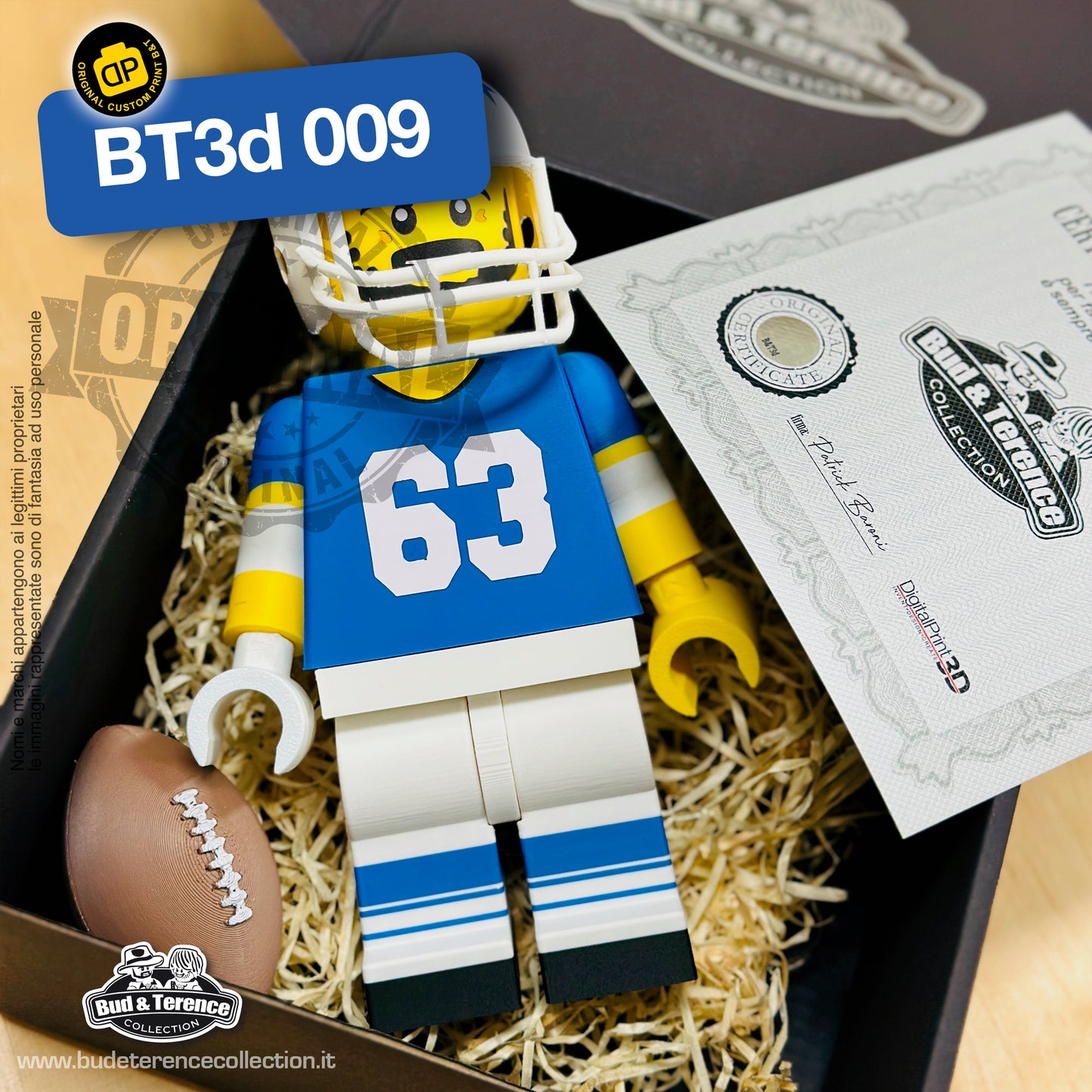 BT3d 009 - Maxifigura 3d Bulldozer