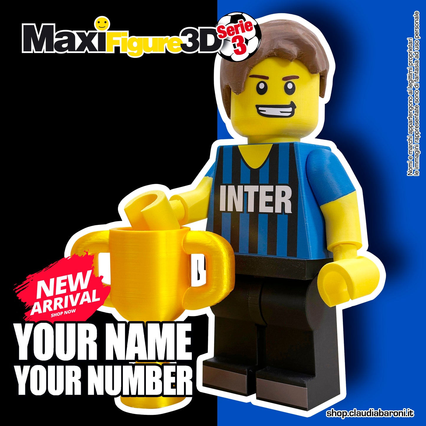 Maxifigura 3d - Inter (02 - Serie 3)