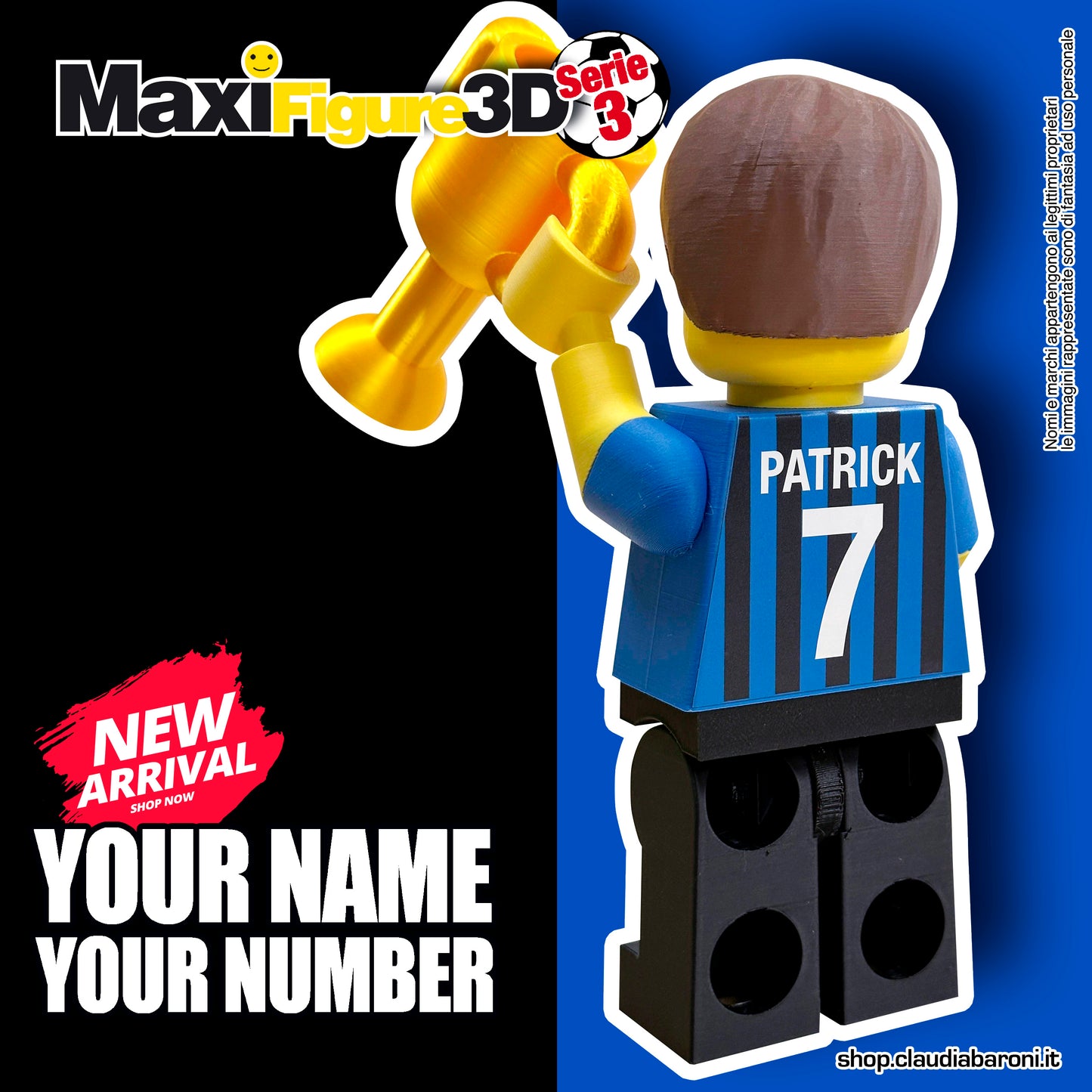 Maxifigura 3d - Inter (02 - Serie 3)