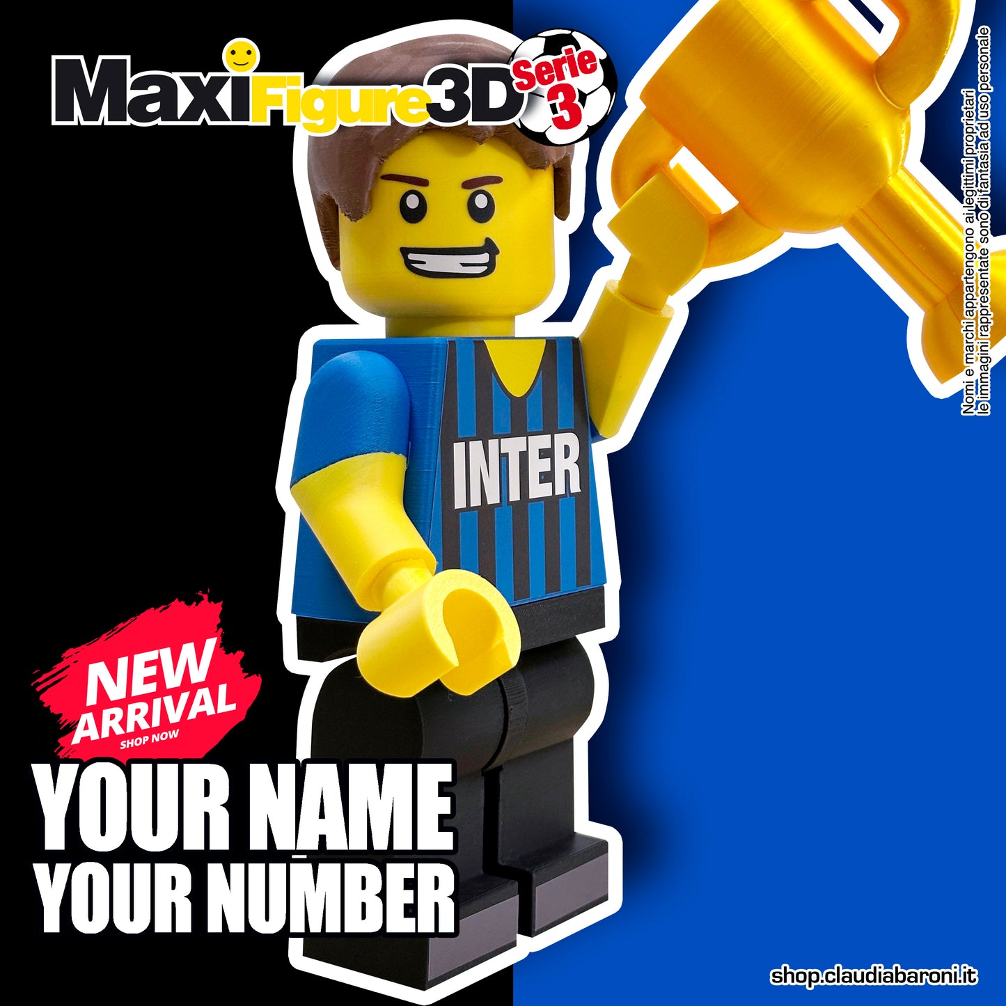 Maxifigura 3d - Inter (02 - Serie 3)