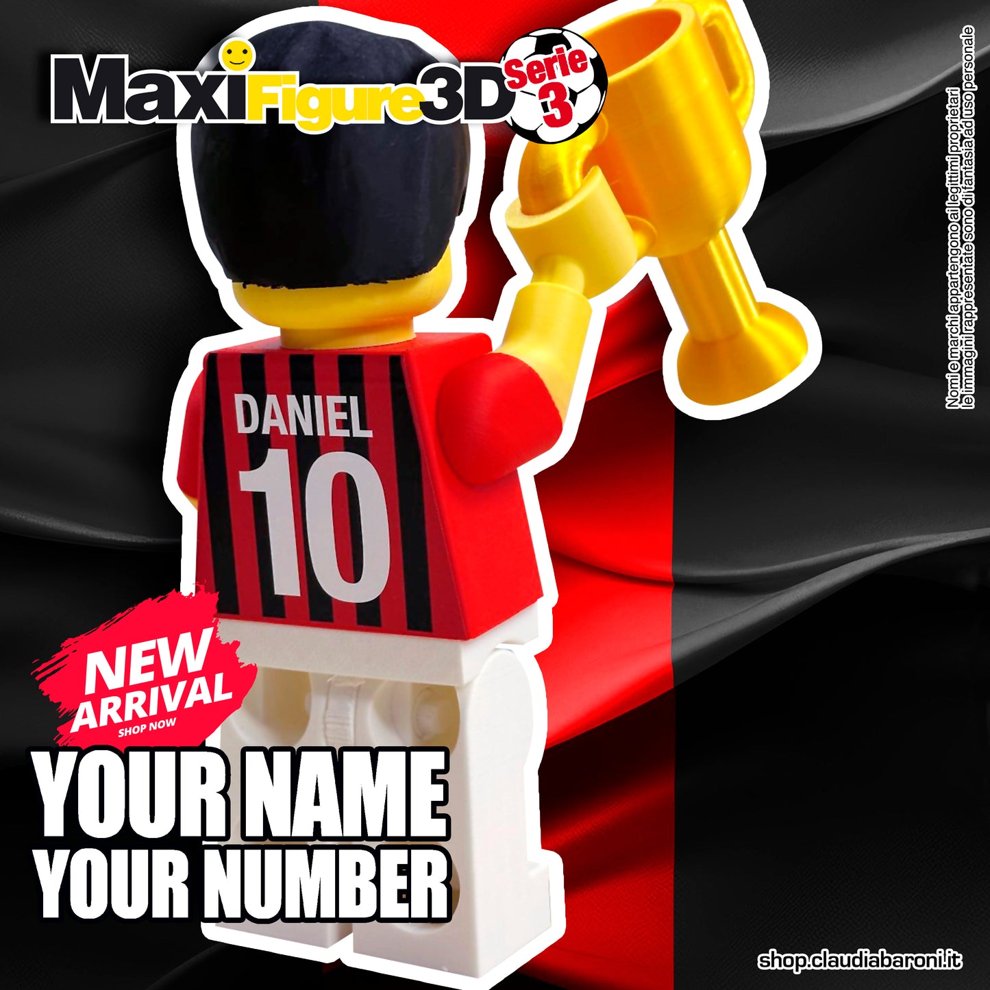 Maxifigura 3d - Milan (03 - Serie 3)