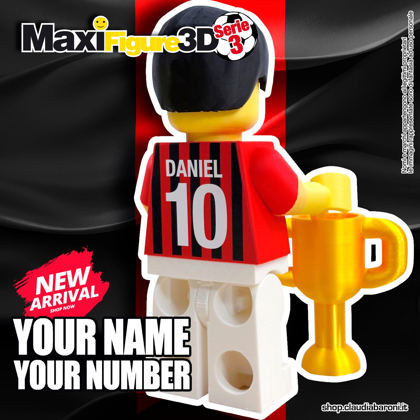 Maxifigura 3d - Milan (03 - Serie 3)