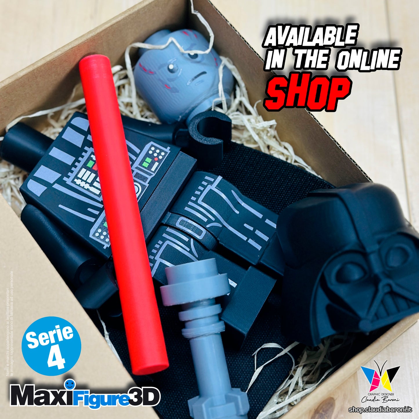 Maxifigura 3d Dart Fener (03 - Serie 4)