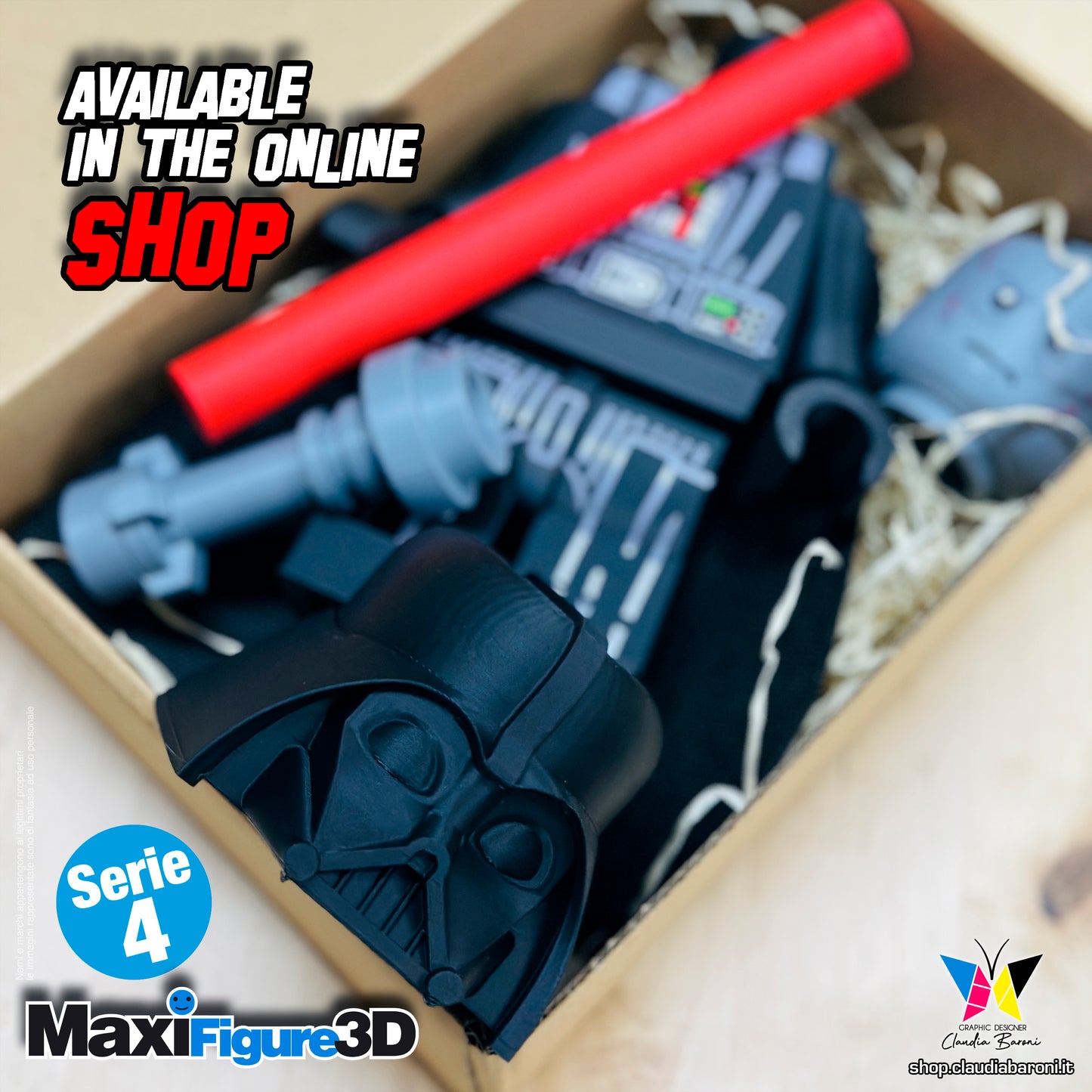 Maxifigura 3d Dart Fener (03 - Serie 4)