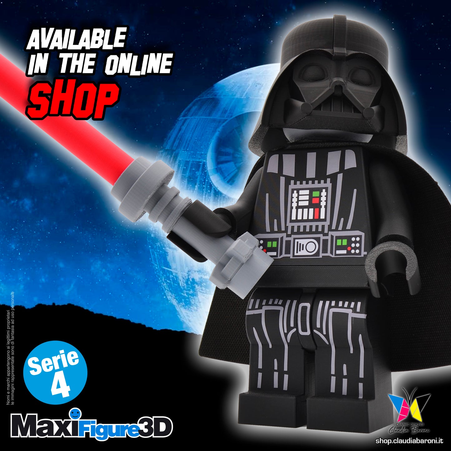 Maxifigura 3d Dart Fener (03 - Serie 4)