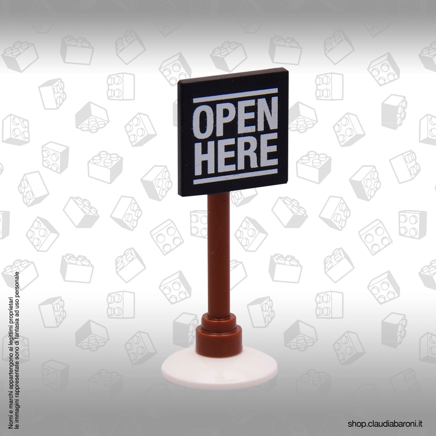 Cartelli segnaletici - Open here