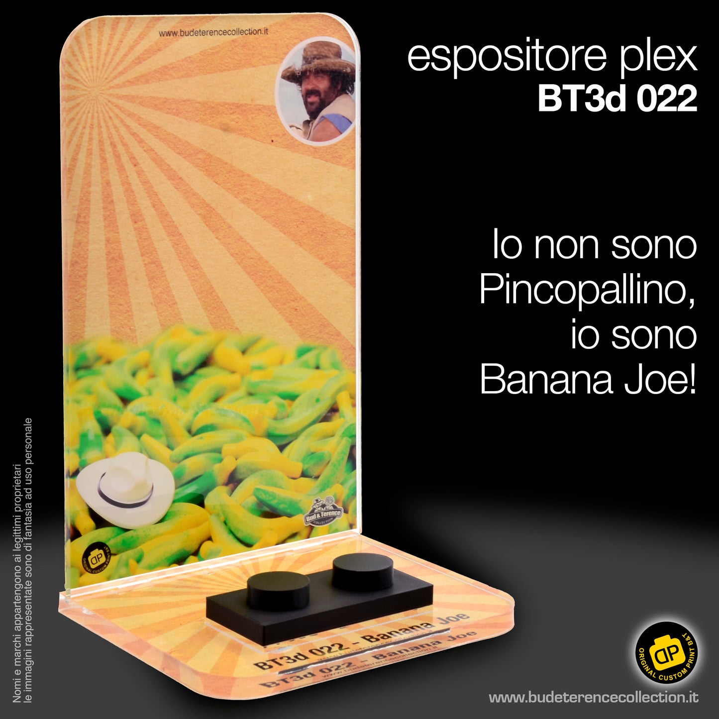 Espositore in plexiglas per BT3d 022