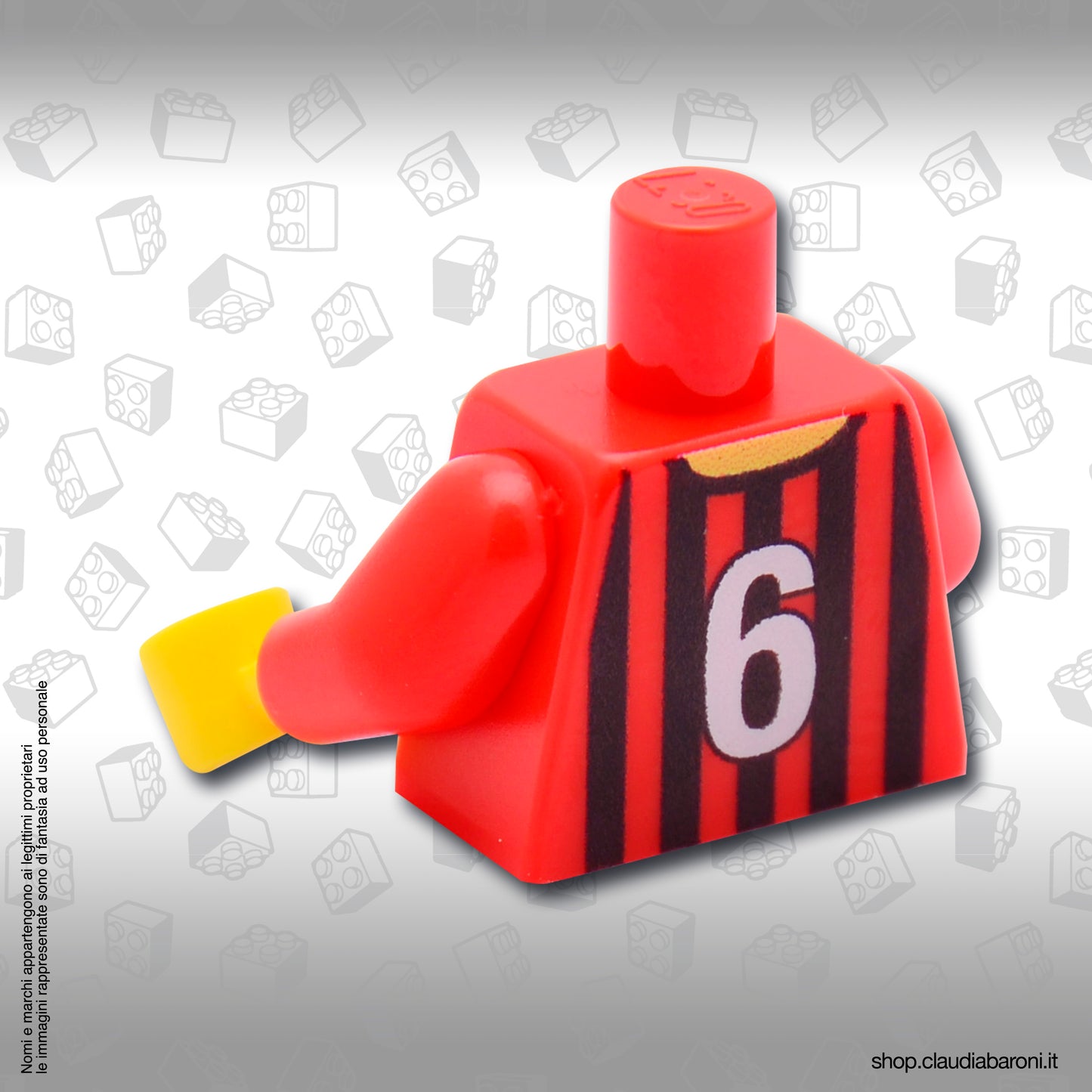 Torso maglia Milan 6