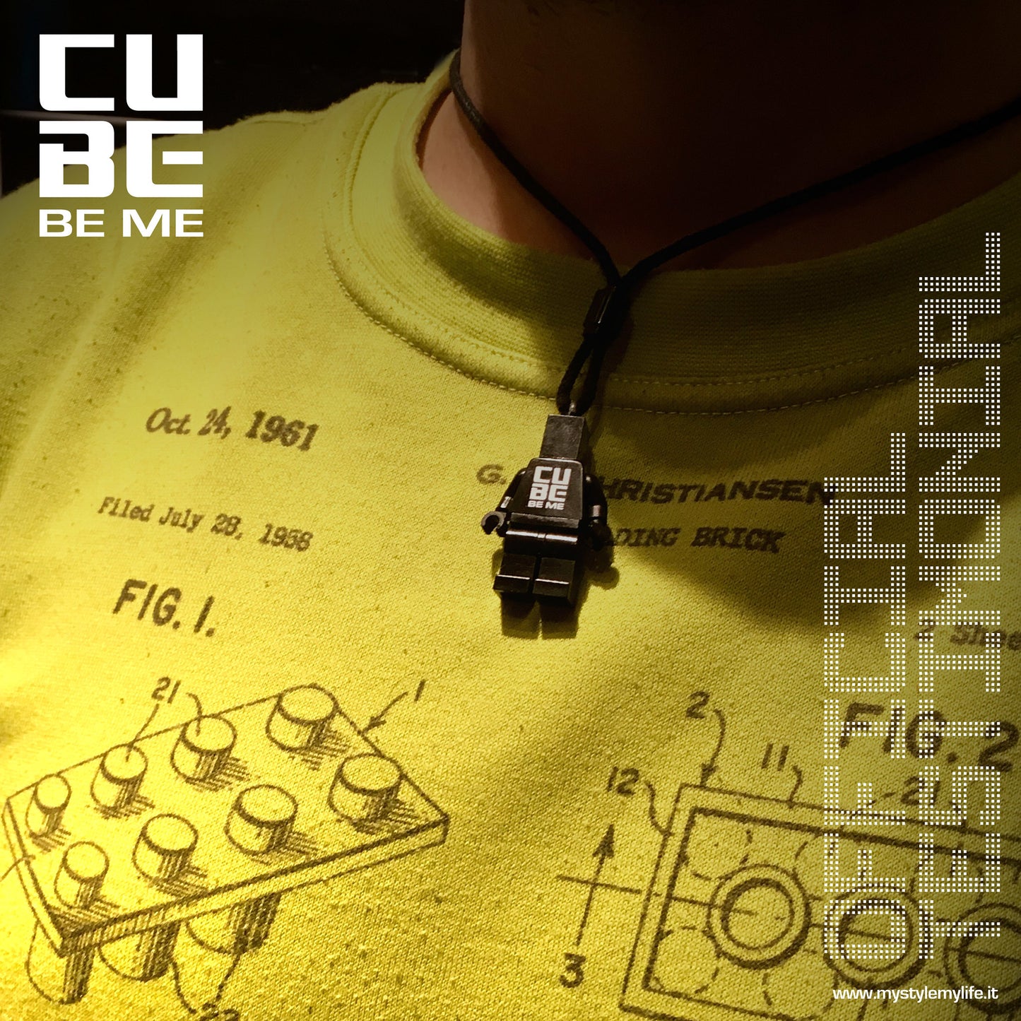 Cube Be Me - collana unisex