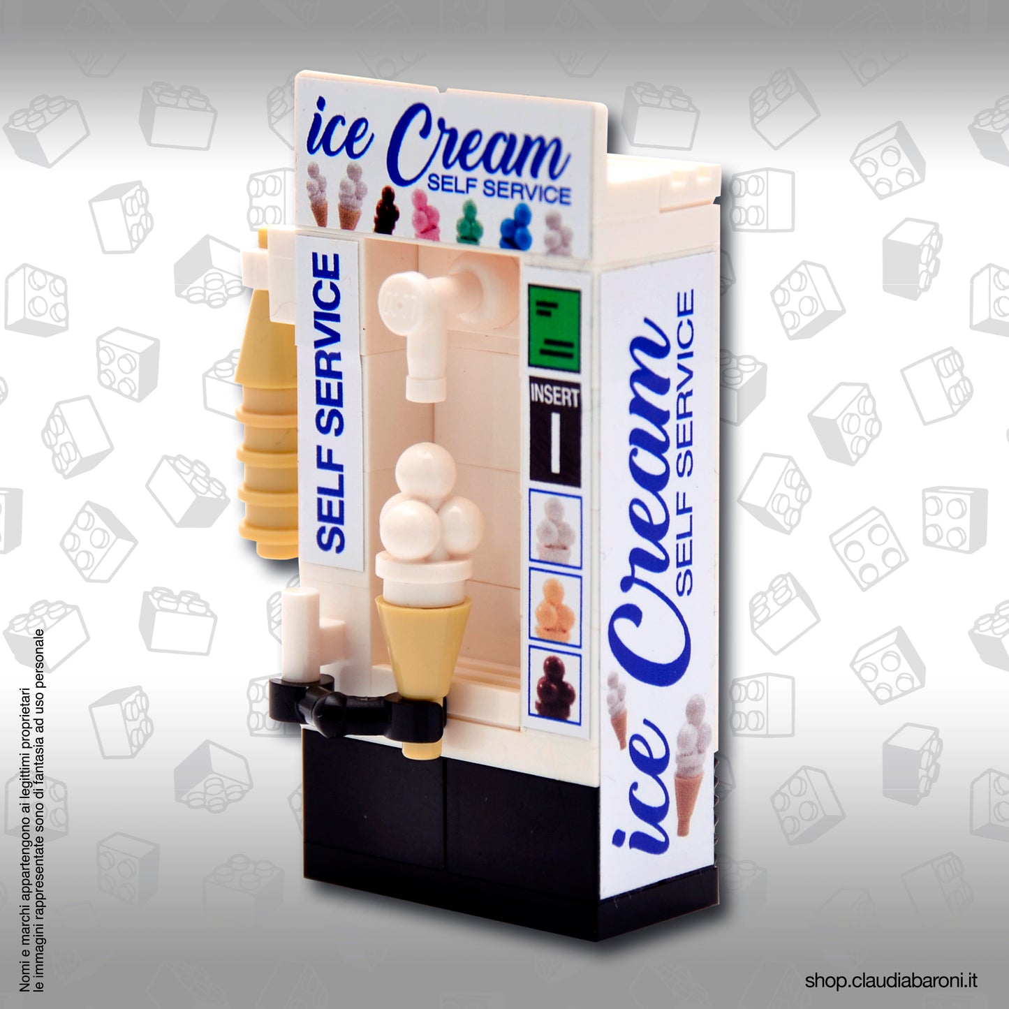 Self-Service Ice Cream Vending Machine