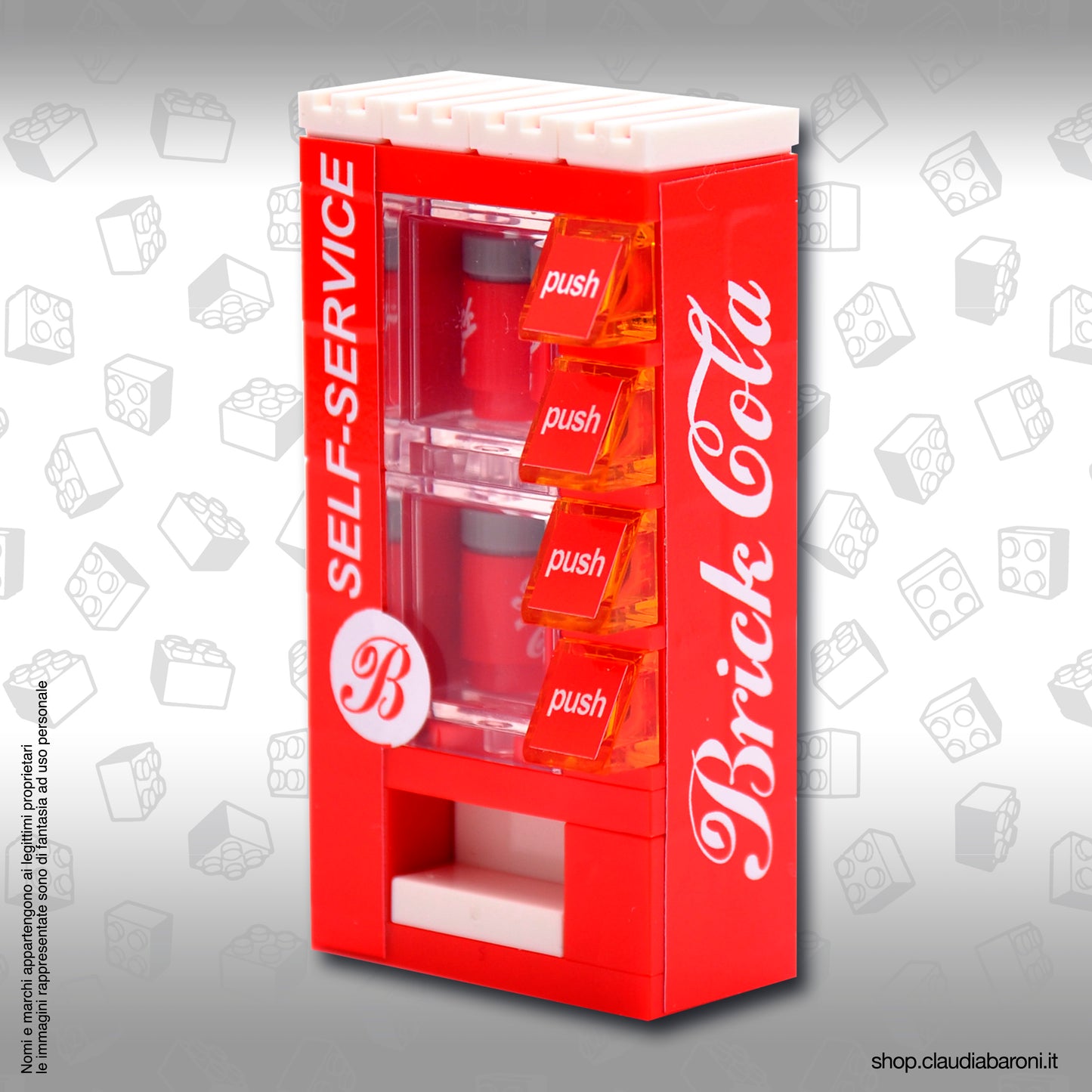 Brick Cola Self Service Vending Machine 