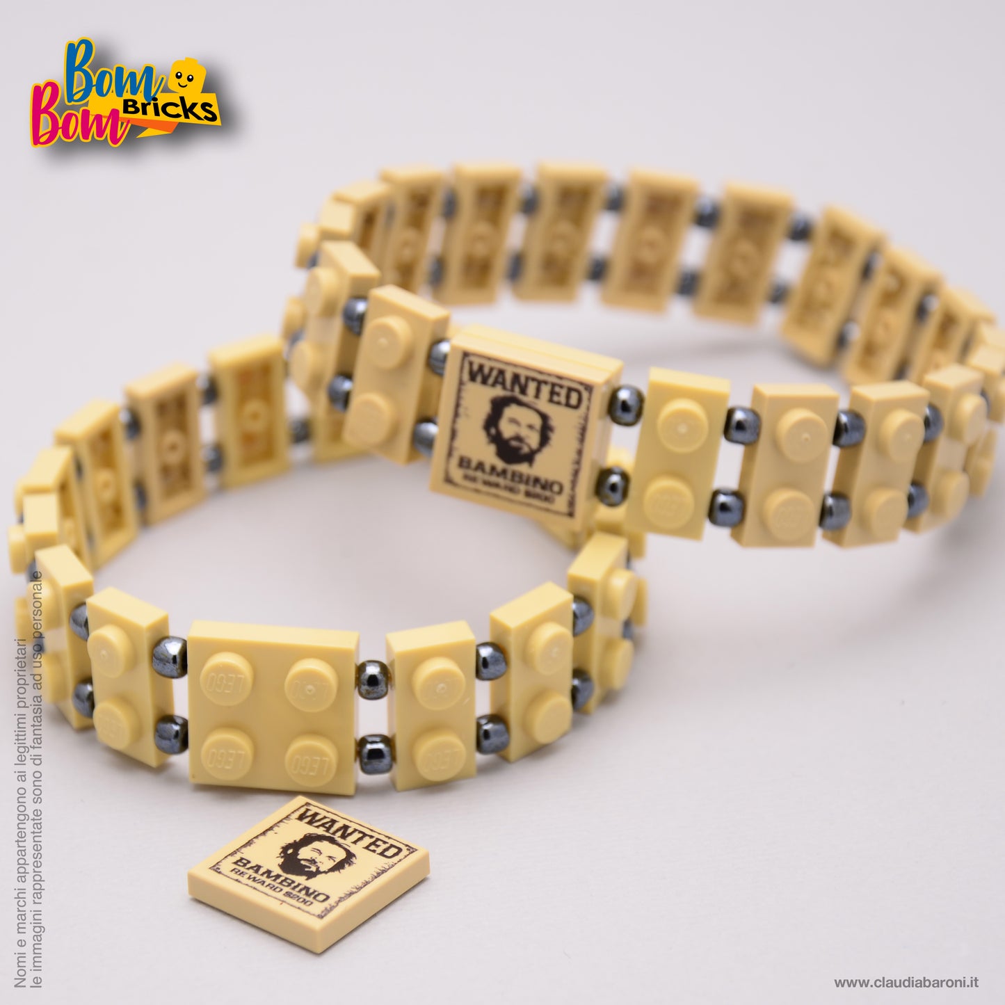 Lego® bracelet "Wanted Child"