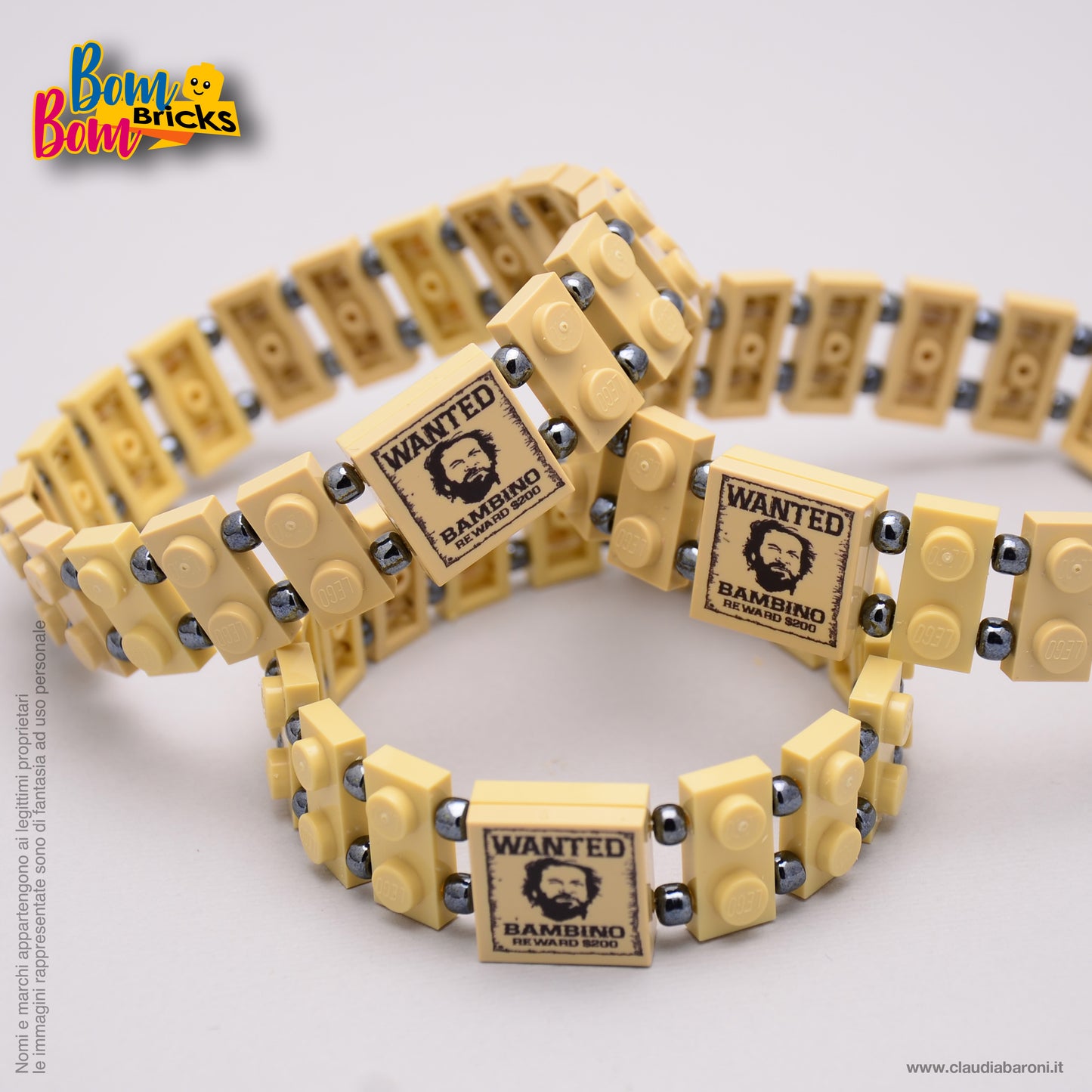 Lego® bracelet "Wanted Child"