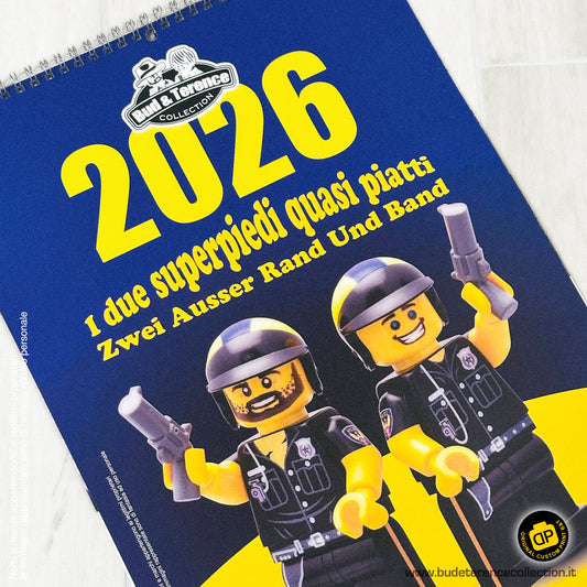 Calendario 2026 Bud e Terence Lego® custom collection