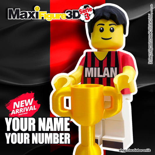 Maxifigura 3d - Milan (03 - Serie 3)