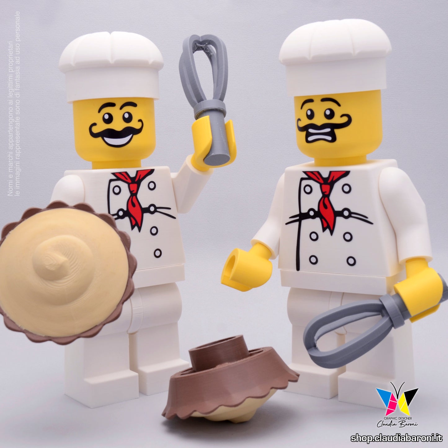 Maxifigura 3d Chef (03 - Serie 1)