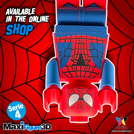 Maxifigura 3d SpiderMan (01 - Serie 4)