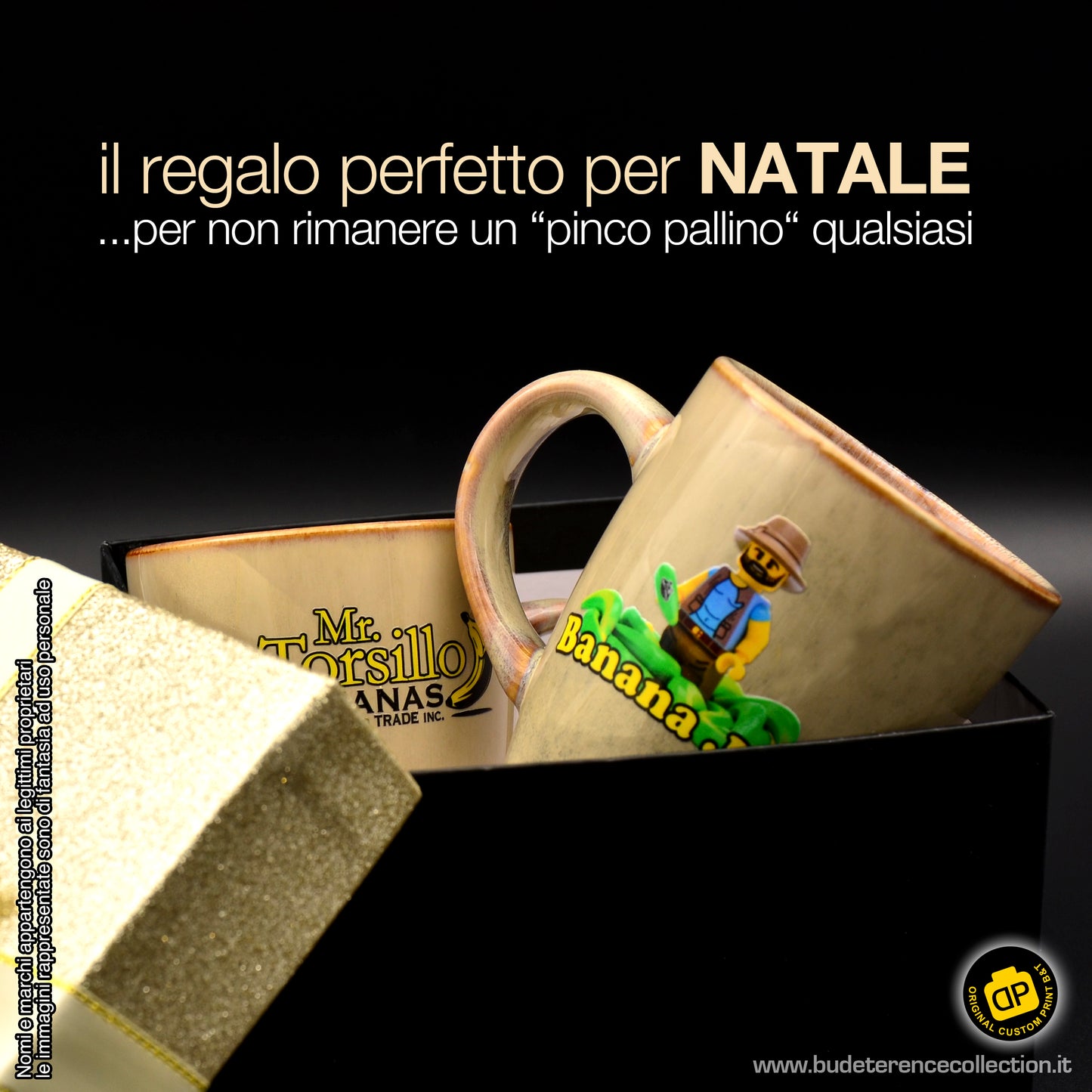 Confezione regalo 2 tazze (Banana Joe e Mr. Torsillo)