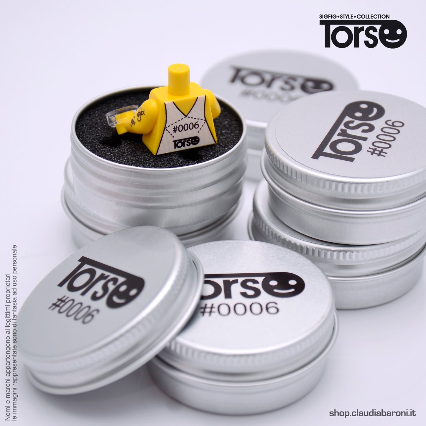 Torso Collection Lego® custom 0006