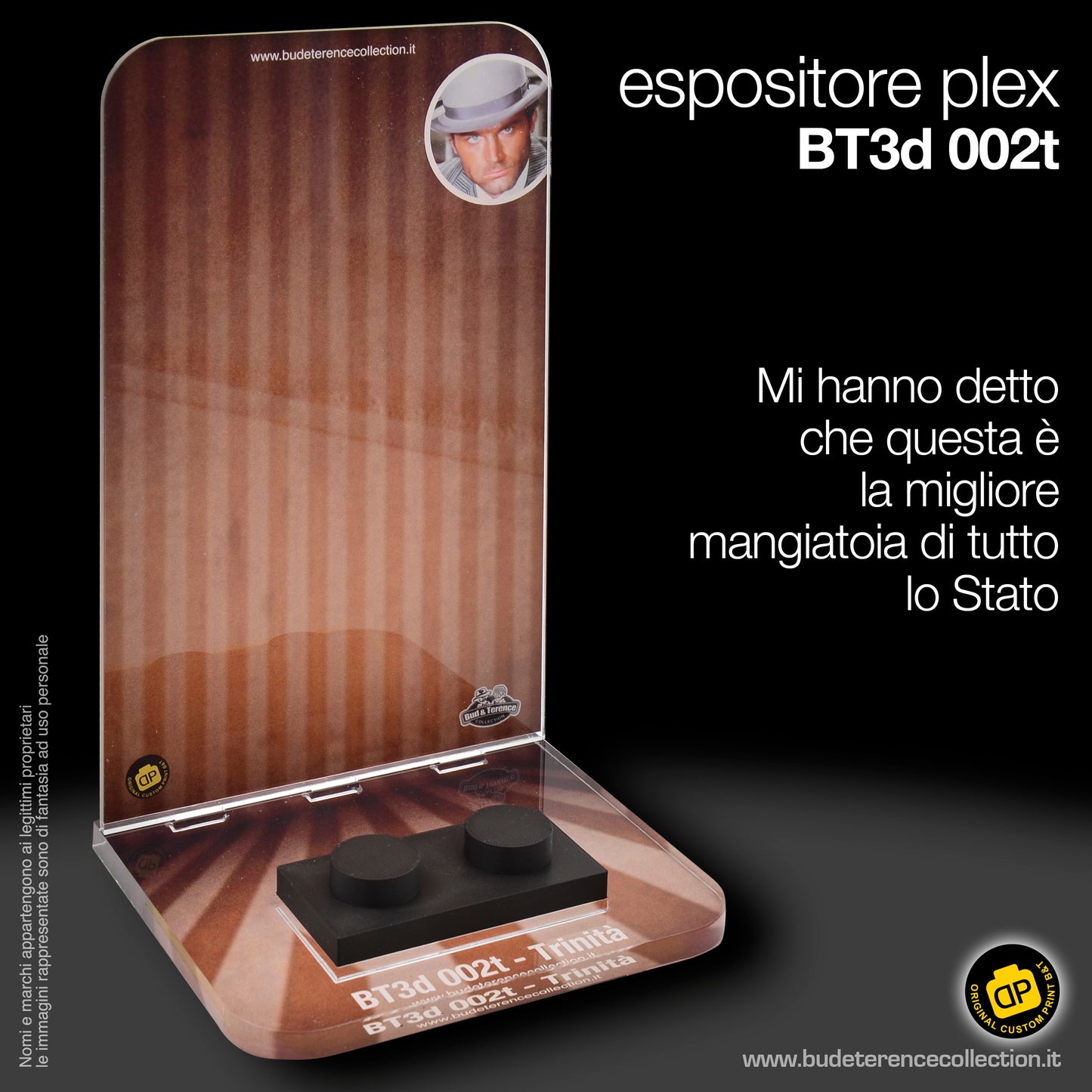 Espositore in plexiglas per BT3d 002t