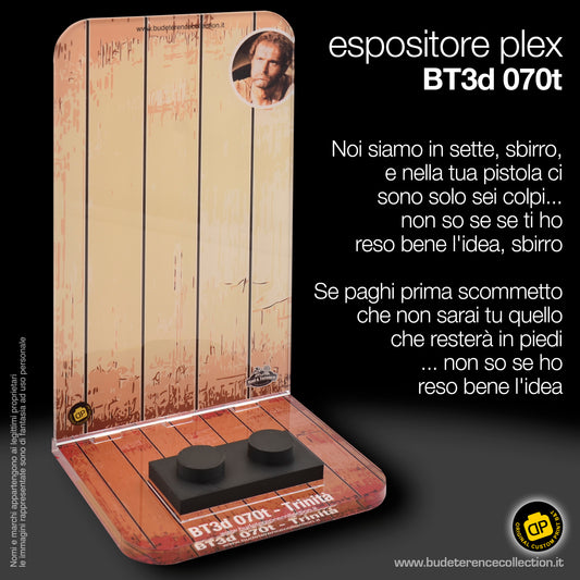 Espositore in plexiglas per BT3d 070t