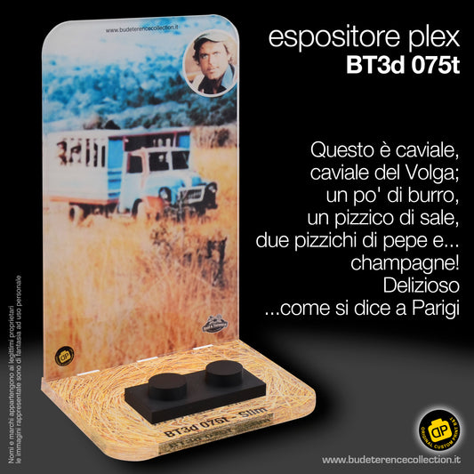 Espositore in plexiglas per BT3d 075t