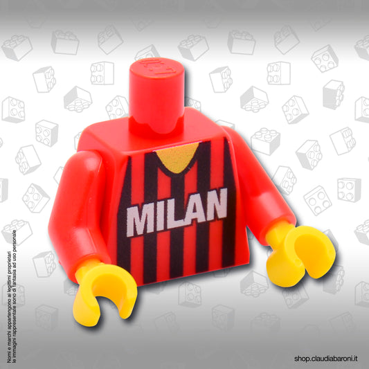 AC Milan 6 shirt torso