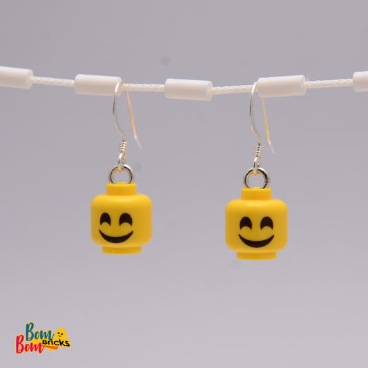 Earrings - smiley face