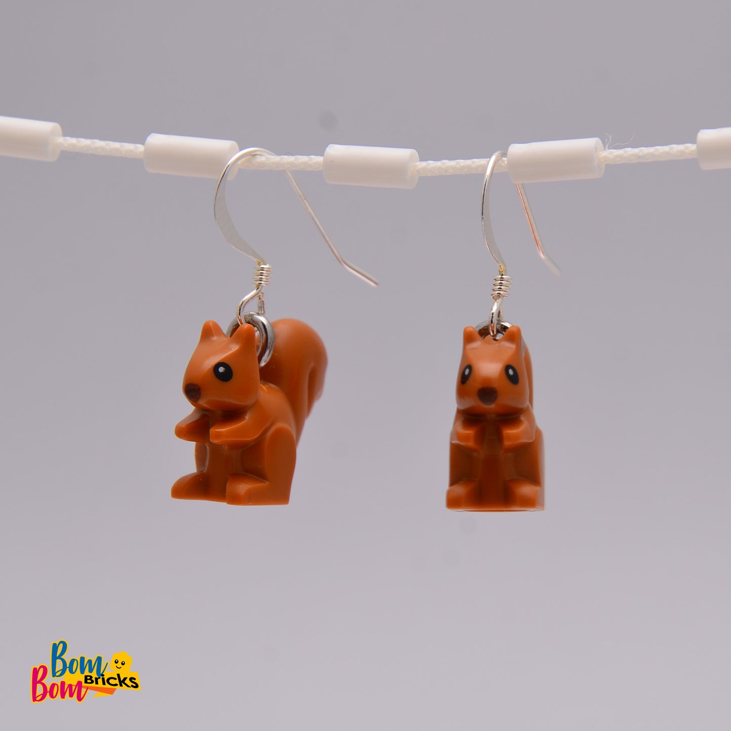 Earrings - squirrel