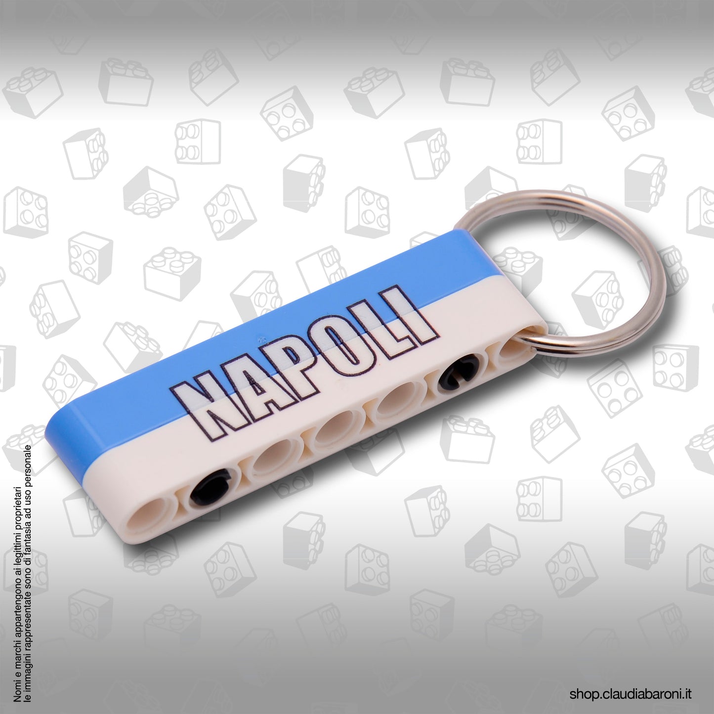 Naples keychain